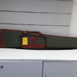 7871 FOURREAU  FUSIL VERNEY CARRON 135 CM VERT NEUF EMBOUT RENFORCE  TRES BONNE PROTECTION A SAISIR!