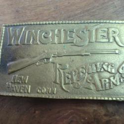 boucle ceinturon bronze laiton winchester repeating arms