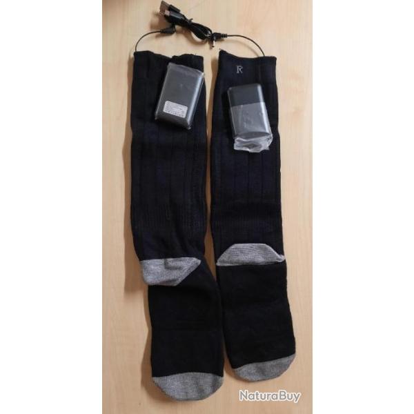 Chaussettes chauffantes taille 42/43