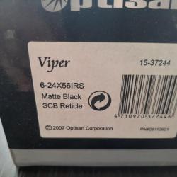 Optisan Viper x- IRS Mattle Black SCB Reticle