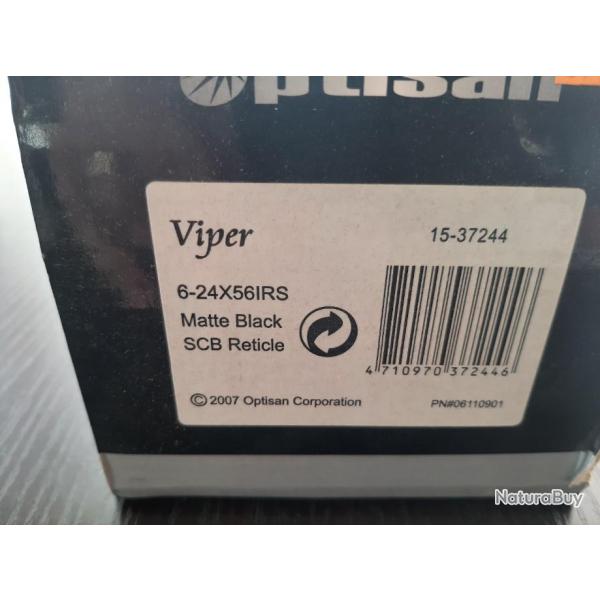 Optisan Viper x- IRS Mattle Black SCB Reticle