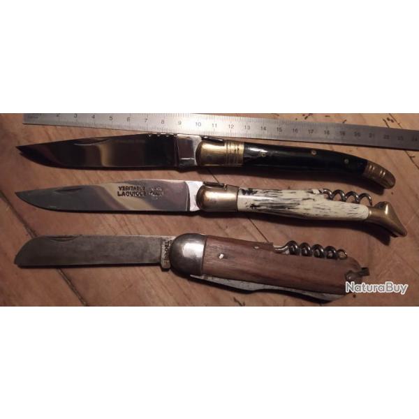 Lot de couteaux anciens