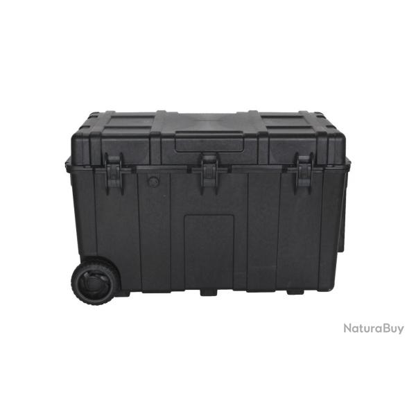 Malle de transport professionnelle tanche noire