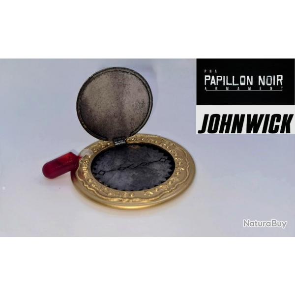 RDUCTION MAX! PNA JOHN WICK PACTE DE SANG EFFET GOLD + CAPSULE DE FAUX SANG POUR LE CINEMA.