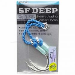 BKK Heavy Jigging Assist Hooks (SF8090-HG) 10/0 Long