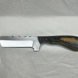 Skinner rasoir acier haut carbone forgé 18cm jaune CHASSE24