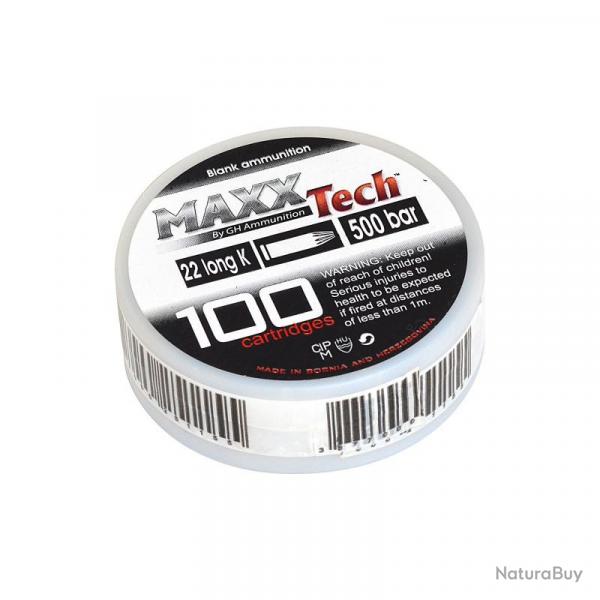 MAXXTECH 22 LR A BLANC / PAK - Boite de 100 units