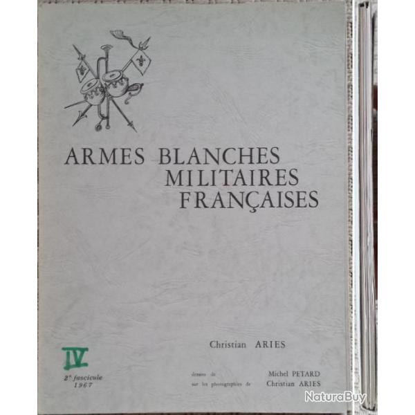 ARIS, Armes blanches militaires franaises, 4 (IV), 1967. Jaquette.