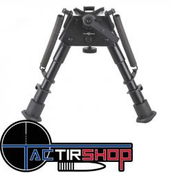 Bipied tactique pivotant style harris avec conversion picatinny 16 à 23 cm RokStad par Vector Optics