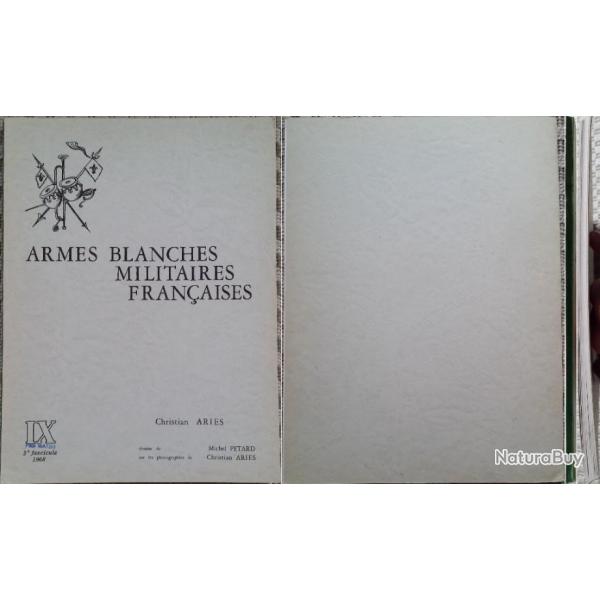 ARIS et PTARD, Armes blanches militaires franaises, 9 (IX), 1968. Broch (c).