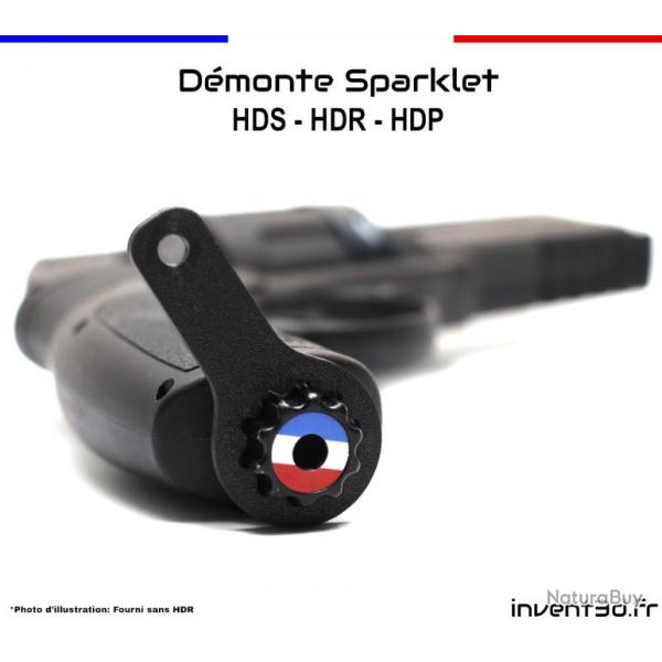 Demonte Sparklet pour HDR HDS HDP NXG PS-100 - Noir