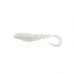 Leurre Souple Berkley Gulp Nemesis Prawn Curl Tail 10cm Pearl White 10cm Par 4