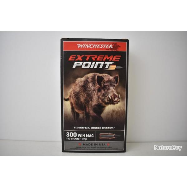 1 Boite Winchester Extreme Point 300 mag 180gr