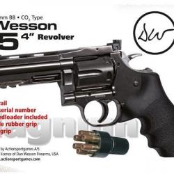 Revolver 4,5 mm CO2 ASG Dan Wesson 715 - BB 4"