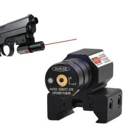 Pointeur Laser Montage sur Rail 11 et 20mm Lunette de Visée Viseur Point Rouge pour Pistolet Neuf