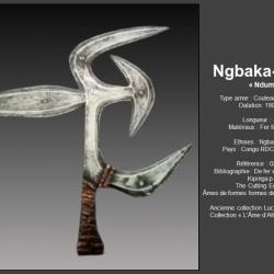 magnifique couteau de jet NGBAKA/MABO