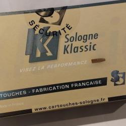 SOLOGNE CAL. 270 WIN SUBSONIQUE 150 grs - Boite de 20 cartouches