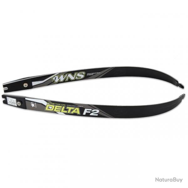 Branches recurve WNS DELTA F2 en mousse et fibre 70" (24 lbs) si poigne 25" - 68" (26 lbs) si po