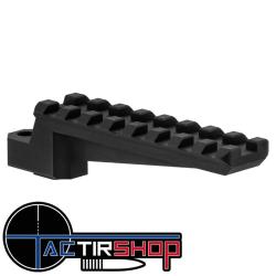 Rail additionnel 80 mm de longueur pour montage Audere ADVERSUS