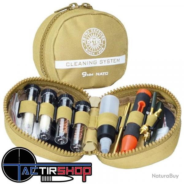 Kit de Nettoyage Astra Defense Cleaning System 9mm / .38Sp. / .357Mg Spcifications Militaires