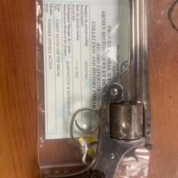harrington top break hammer double action 32 smith and wesson long !!