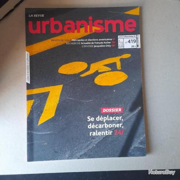 Urbanisme N419 Se dplacer, dcarboner, ralentir - Janvier 2021.