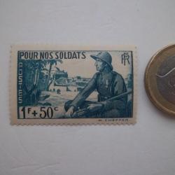 timbre collection militaire Philatélie "pour nos soldats"