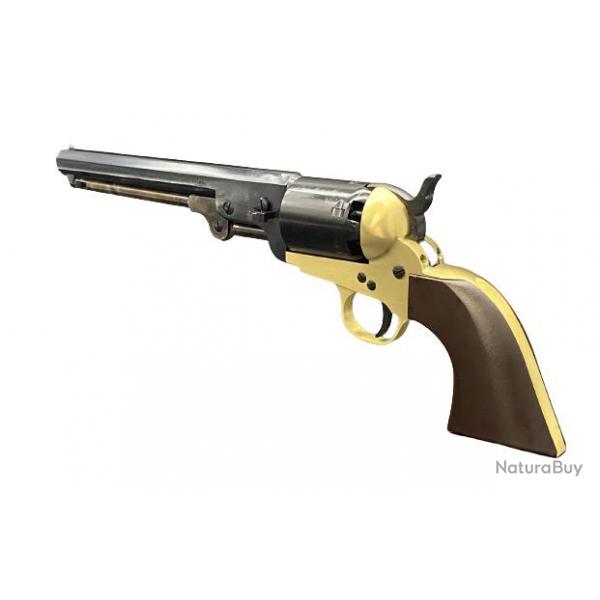 Revolver poudre noir 1851 Navy Millenium US Martial Calibre 44 Finition bronze