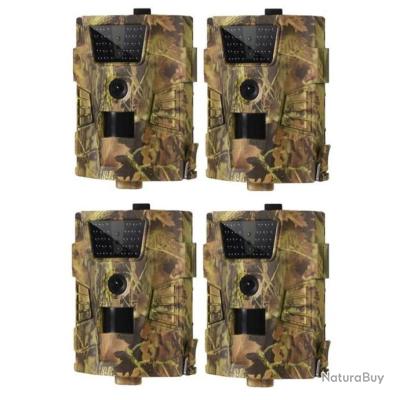 PACK 4xCAMÉRAS DE CHASSE INFRAROUGE - 30 LEDS - IP54 - NOTICE EN ...