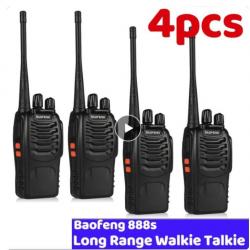 4x talkie walkie BAOFENG BF-888S......ENCHERE 1 euro