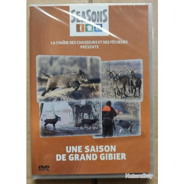 Dvd UNE SAISON DE GRAND GIBIER (neuf)