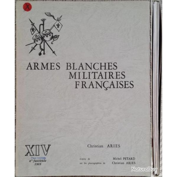 ARIS et PTARD, Armes blanches militaires franaises, 14 (XIV), 1969. Jaquette (b).