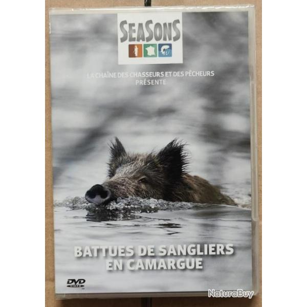 Dvd BATTUES DE SANGLIER EN CAMARGUE (neuf)