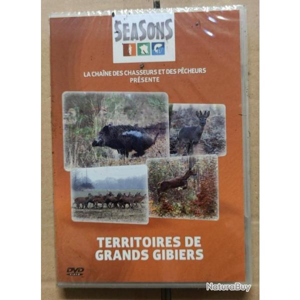 Dvd TERRITOIRES DE GRANDS GIBIERS (neuf)