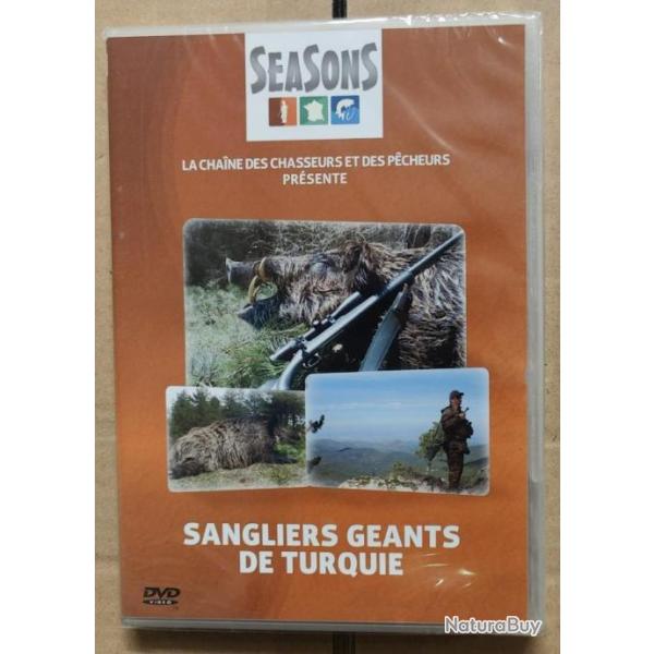 Dvd SANGLIERS GEANTS DE TURQUIE (neuf)