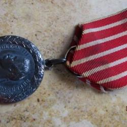 atypique médaille commémorative 1859 campagne Italie second empire empereur Napoléon III argent