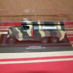 Collection 3 véhicules militaires (échelle 1/43 et 1/72)