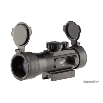 Lunette Viseur Holographique Point Rouge Vert 4 Réticules Lumineux Chasse - Points rouges