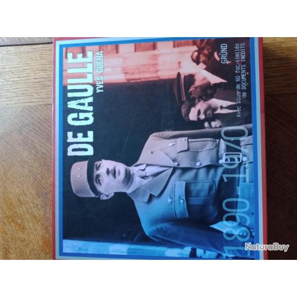 Livre coffret de gaulle - ide cadeau