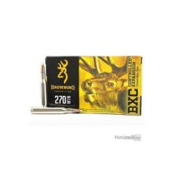 Munitions BROWNING BXC 145Gr Cal 270 Win