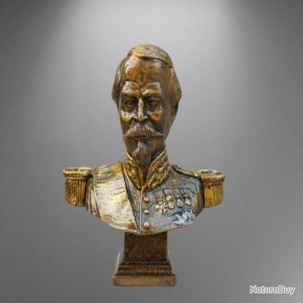 Buste de Napolon III - Hauteur 18 cm  Fabrication artisanale
