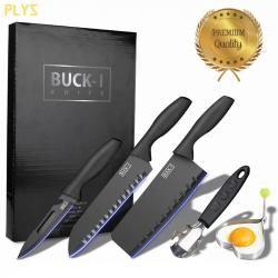 Coffret Couteaux de Cuisine Pro Inox 5 pcs, Modele: A