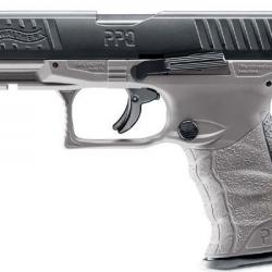 Pistolet CO2 à balles de caoutchouc WALTHER PPQ M2 T4E - Cal.43 Gris