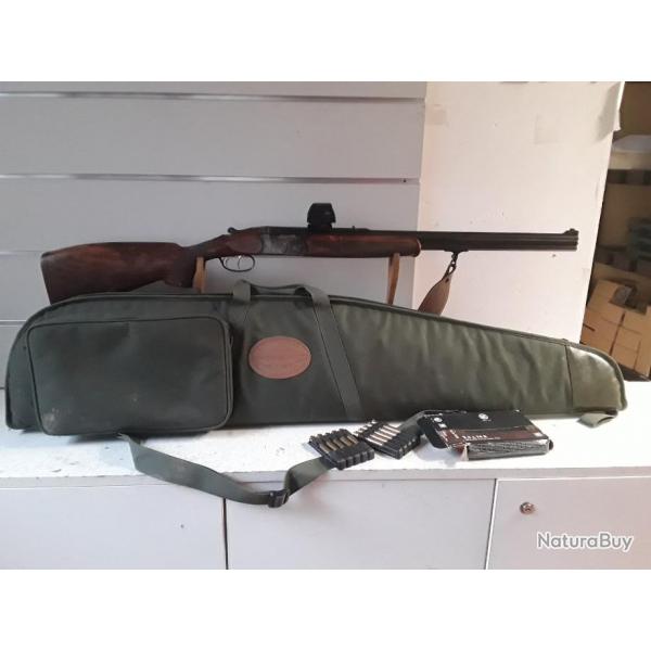 10078 PACK COMPLET CARABINE  EXPRESS BERETTA CAL 9,3X74R + POINT ROUGE...  OCCASION EXCELLENT ETAT