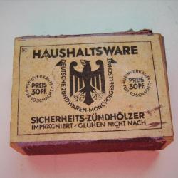 Boite d'allumettes allemandes