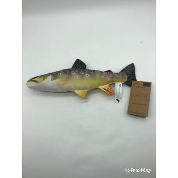 Peluche poisson mini brown trout