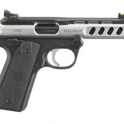 Pistolet RUGER MARK IV 22/45 LITE - Calibre 22 LR - 4.4" - Anodisé, fileté