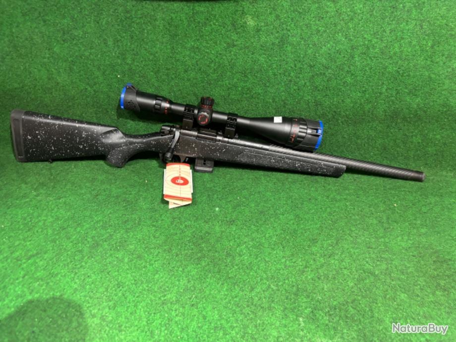 Carabine à verrou Bergara BMR 22LR Carbone + Lunette 6-24x50