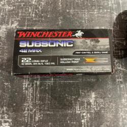 Winchester 22LR Subsonic 42Max PROMO