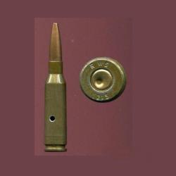 .215 Russian - marquage RWS .215 - balle pointe creuse - &eacute;tui acier laqu&eacute; vert - amorce laiton